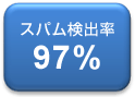 スパム検出率97%